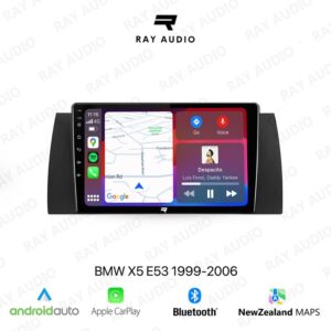 Ray Audio BMW X5 1999-2006 Apple CarPlay & Android Auto Bluetooth Car Stereo
