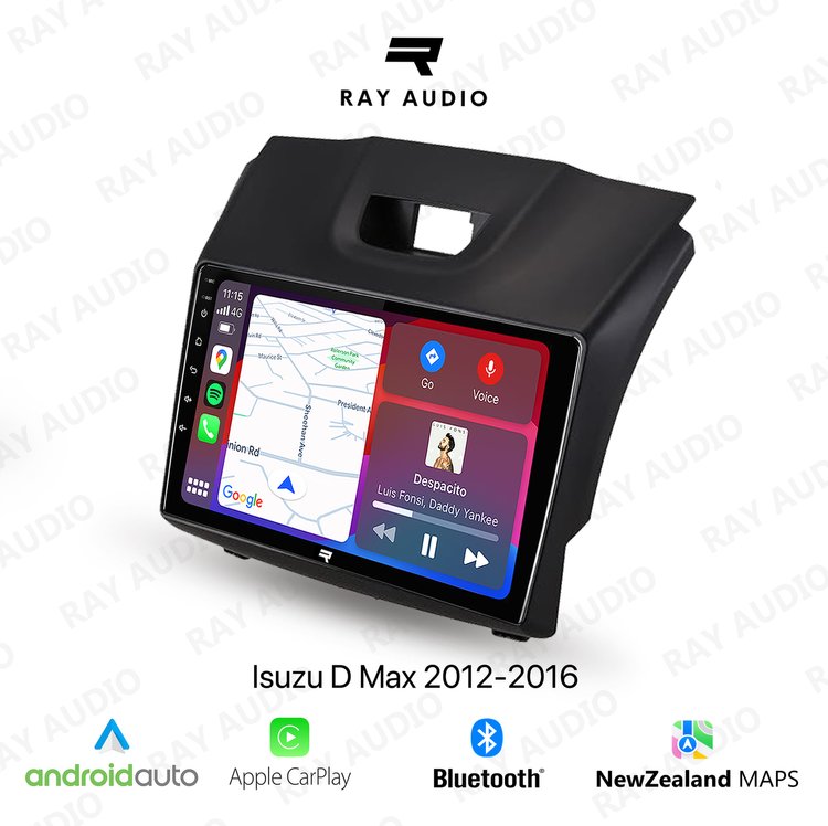 Ray Audio Isuzu D-Max/Mux 2012-2020 Apple CarPlay & Android Auto Bluetooth Car Stereo