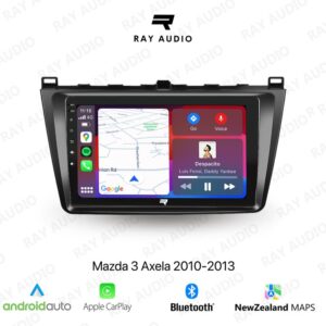 Ray Audio Mazda 3 Axela 2010-2013 Apple CarPlay & Android Auto Bluetooth Car Stereo