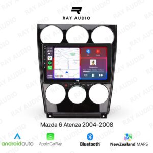 Ray Audio Mazda 6 Atenza 2004-2008 Apple CarPlay & Android Auto Bluetooth Car Stereo