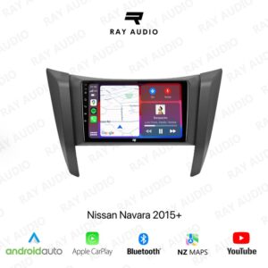 Ray Audio Nissan Navara 2015+ Apple CarPlay & Android Auto Bluetooth Car Stereo