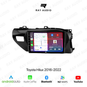 Ray Audio Toyota Hilux 2016-2022  Apple CarPlay & Android Auto Bluetooth Car Stereo